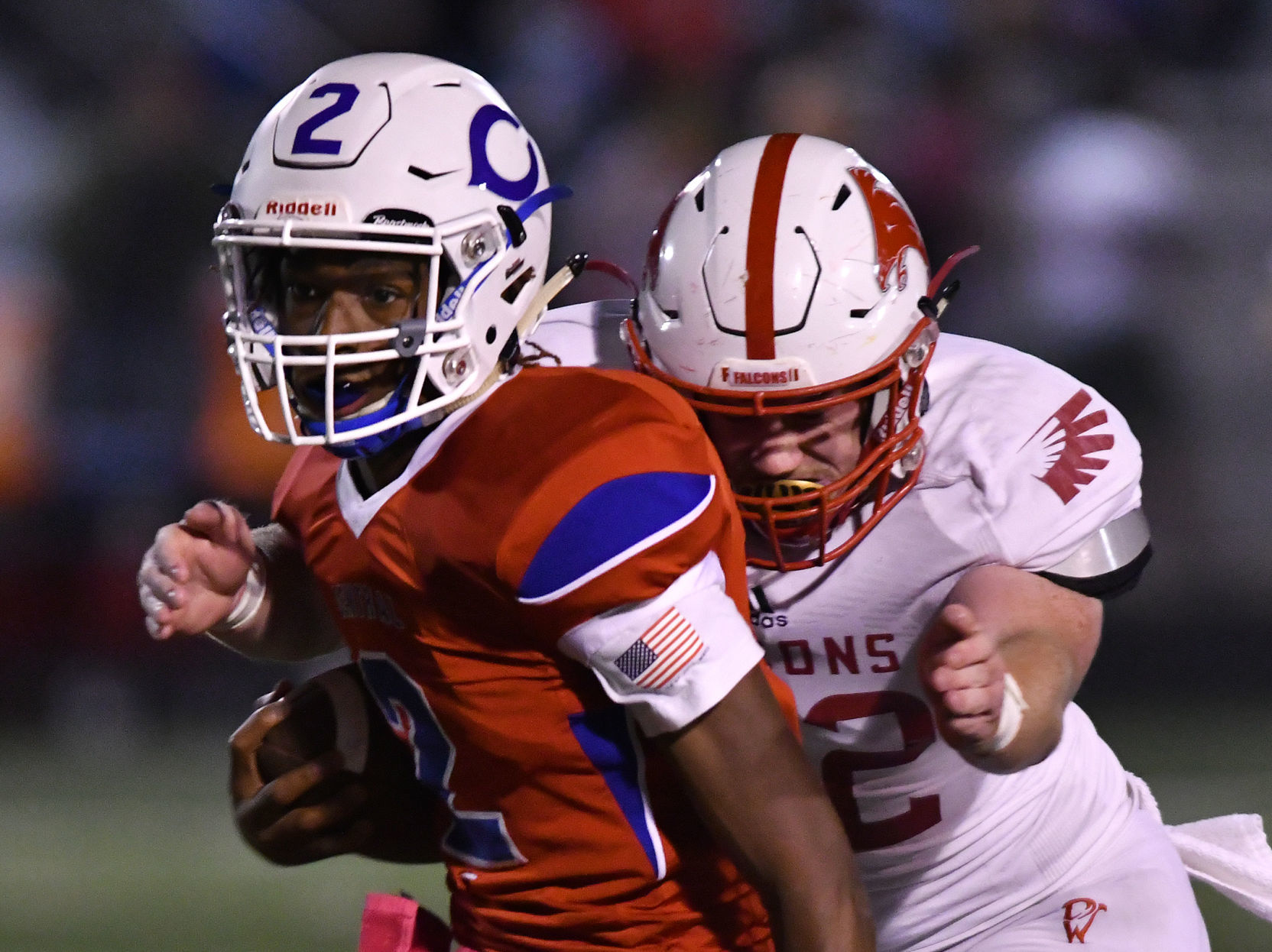 Davenport West vs Davenport Central football